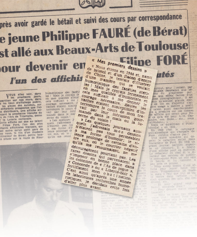 Article de la Dépêche du Midi, septembre 1961