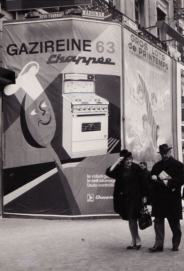 Affiche pour Chappée, la gazireine, 1963.