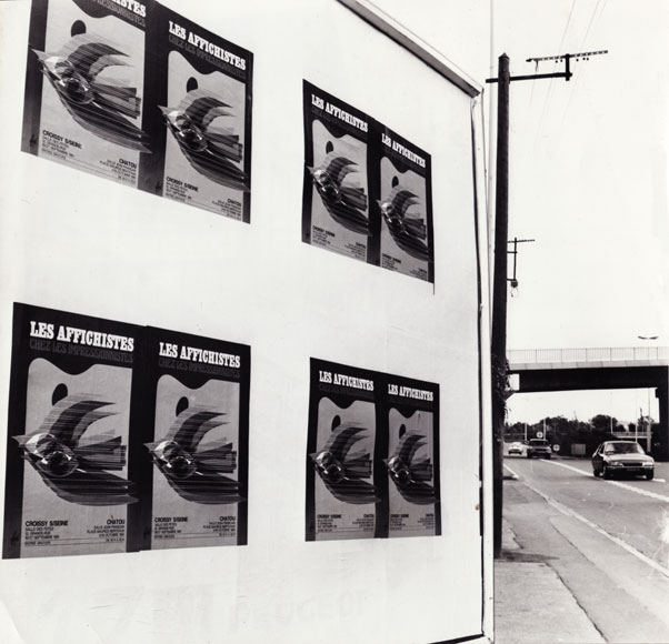 Affiche pour l’exposition “Les affichistes chez les impressionnistes”, 1981.