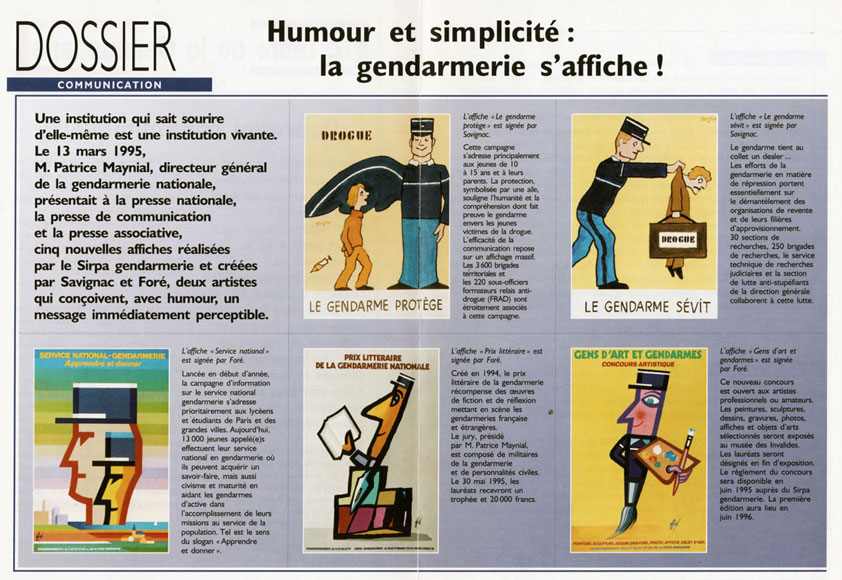 La Lettre de la Gendarmerie”, 1994.